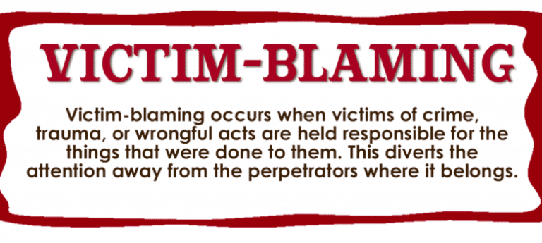 Everyone to blame except themselves