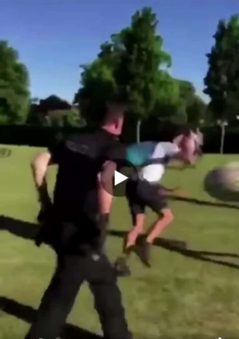 Neo fascists in uniforms equals…