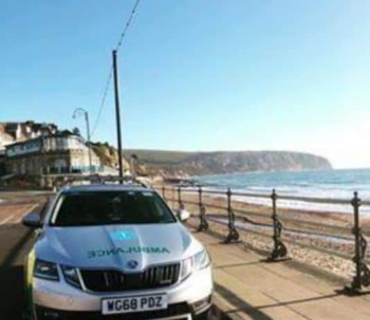 Without the Swanage and Purbeck Ambulance car my husband could be dead