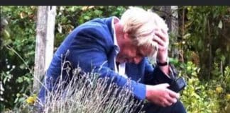 Boris head in hands