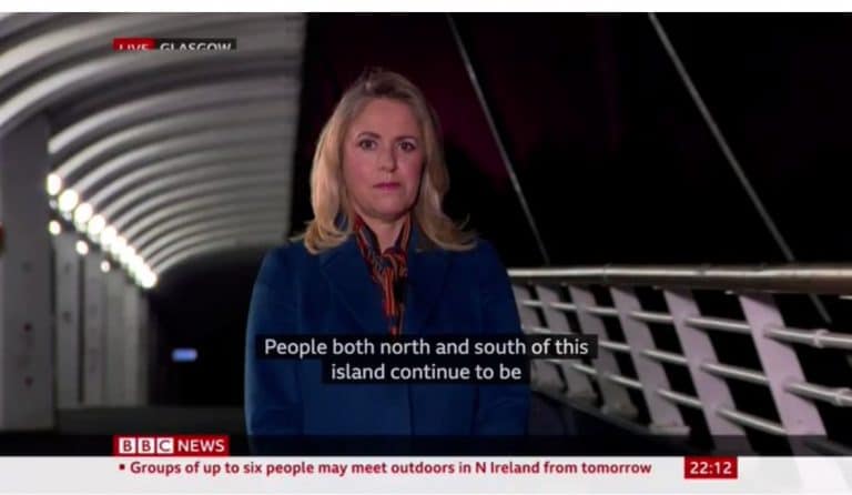 More lies and shameful reporting from the BBC