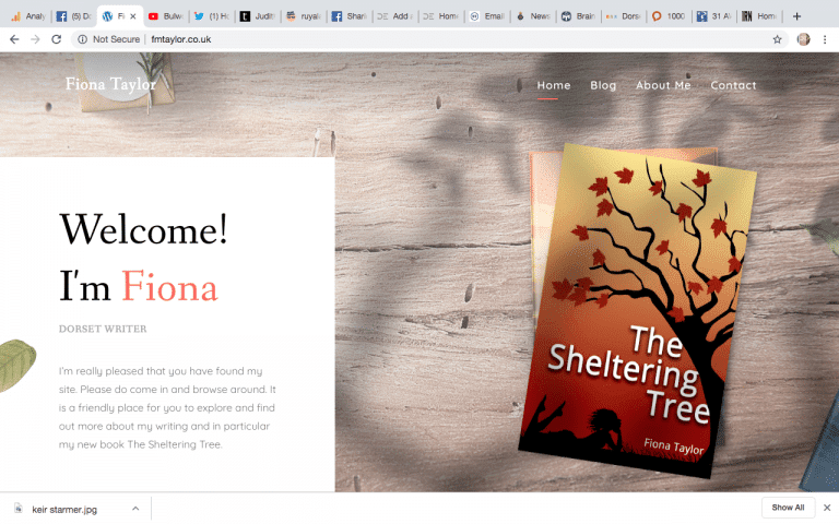 The Sheltering Tree. Coming soon…