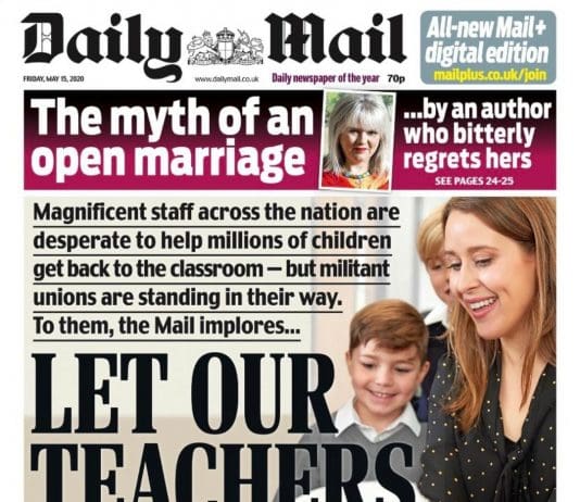 Racist Daily Mail at it again?