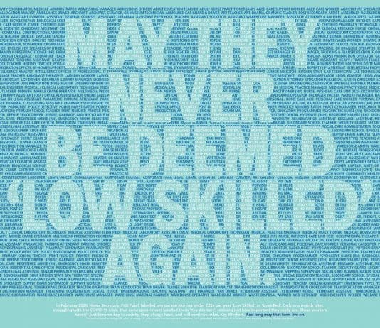 Thank goodness so many have woken up to how key workers lives have been sacrificed