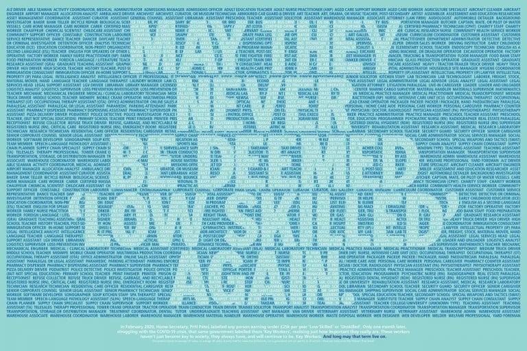 Thank goodness so many have woken up to how key workers lives have been sacrificed