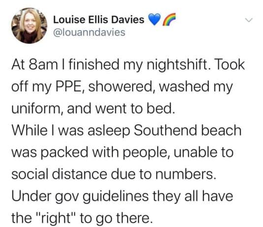 Nurse asks “why do I bother”