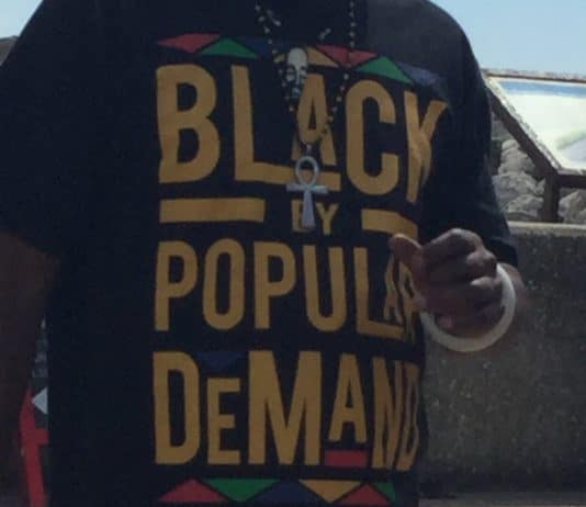 Black Lives Matter event in Bridport