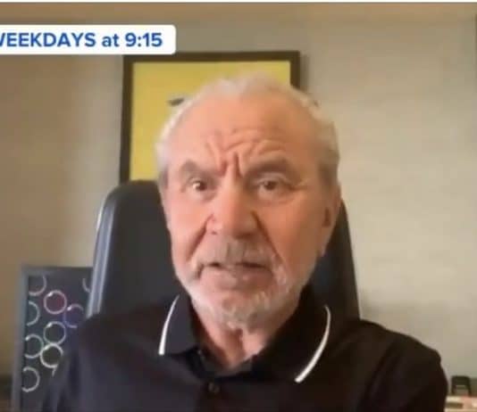 Alan Sugar shows the world how to be an utter ****