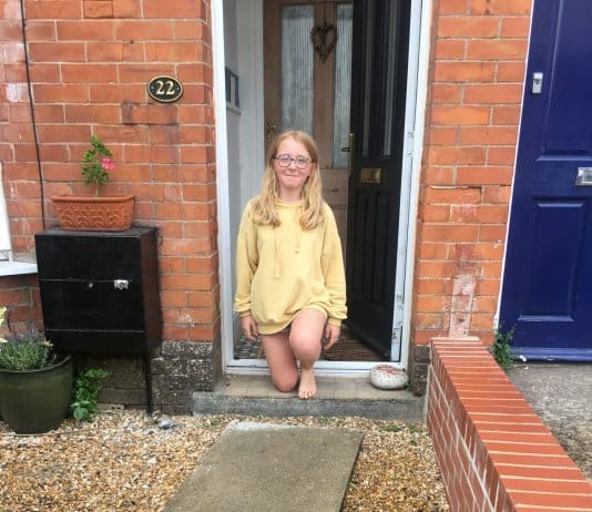 11 year old Millie takes the knee for George Floyd and all victims of racist murders