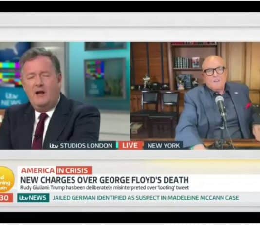Rudy Giuliani completely loses the plot live on TV