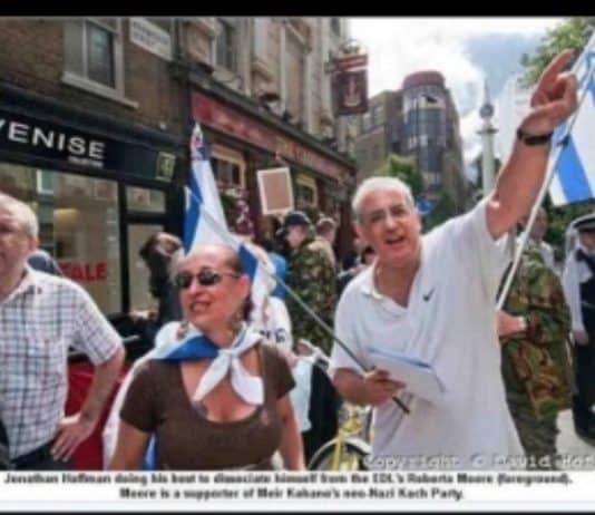 Gnasher Crew Pro Israel activists caught in far-right group