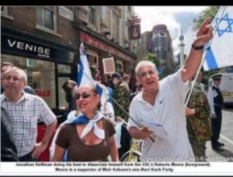 Gnasher Crew Pro Israel activists caught in far-right group