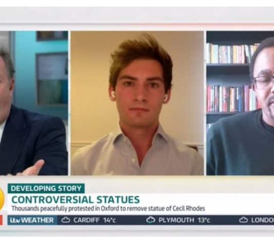 When a far right commentator uses a big word and then gets swatted like a fly