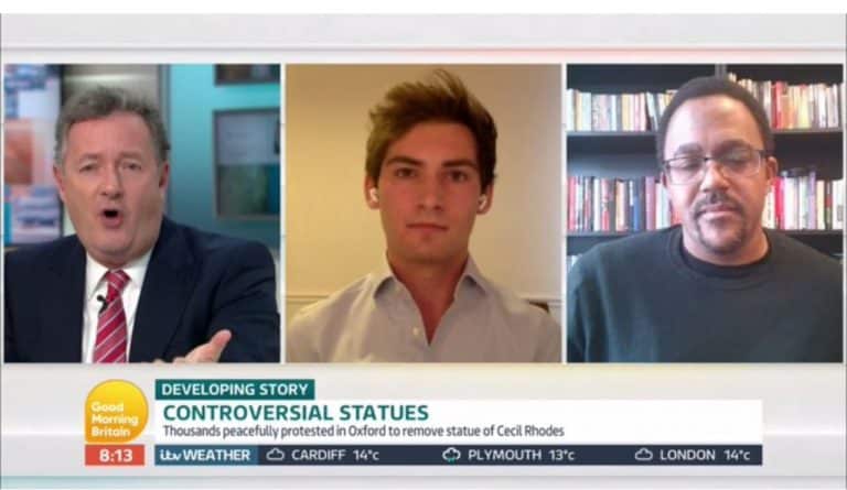 When a far right commentator uses a big word and then gets swatted like a fly