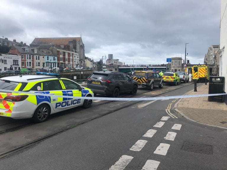 Tragedy as man dies following fall from Weymouth Quay