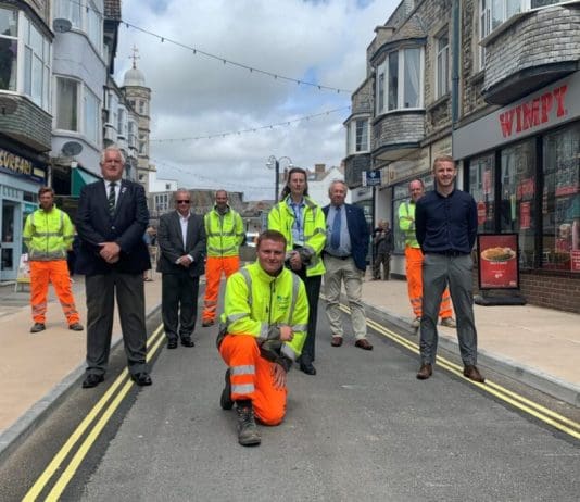 New look and feel for Swanage town centre