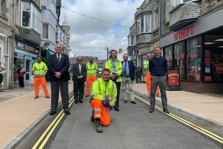 New look and feel for Swanage town centre