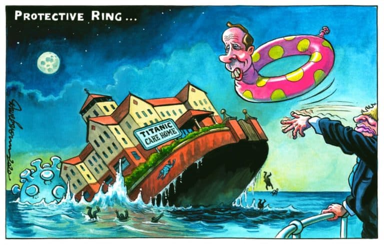 Cowardly, inept and liars…. The government condemned on care homes and Covid-19