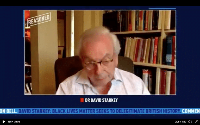 “Slavery was not genocide, otherwise there wouldn’t be so many damn blacks in Africa or in Britain would there?”