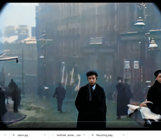 Extraordinary colourised film of Halifax in 1902