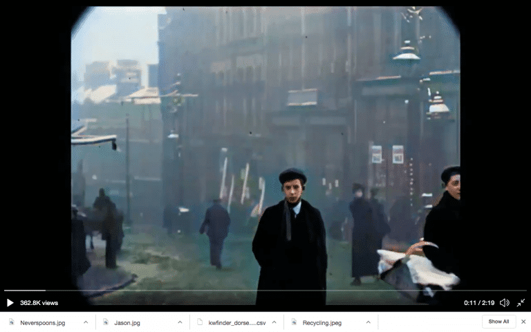 Extraordinary colourised film of Halifax in 1902