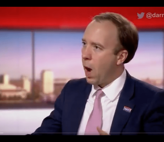 Matt Hancock denies he said ‘If in doubt get tested’. The only problem is…