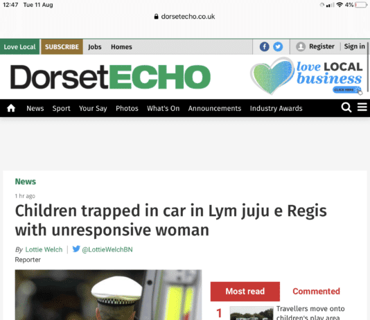 Dorset Echo up for award for most ‘celtic eye catching clickbait headline’