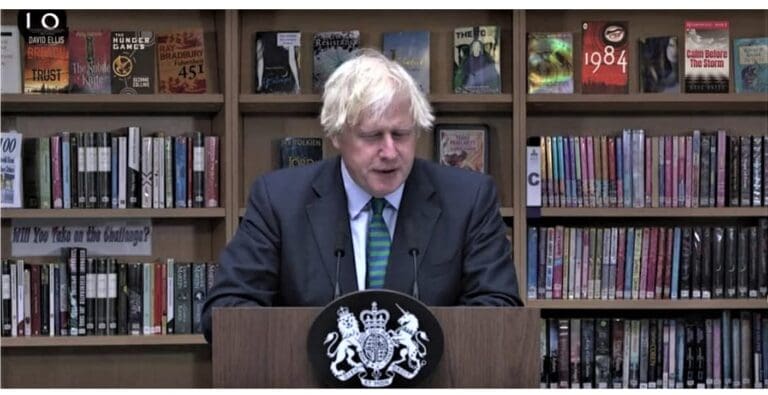 If you want irony look at this bookshelf