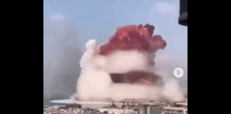 Explosion in Beirut