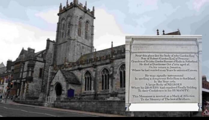 St Peter's church, Dorchester accepts that Gordon plaque 'glorifying white supremacy and racism' should be removed