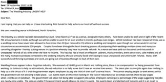Just one of the emails from a constituent that Rishi Sunak has ignored