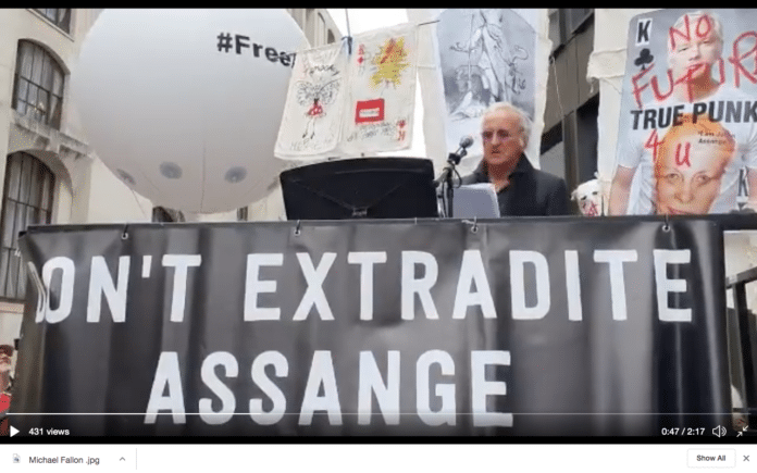 Julian Assange: John Pilger responds to 'Nazi torture tactics' outside of Old Bailey