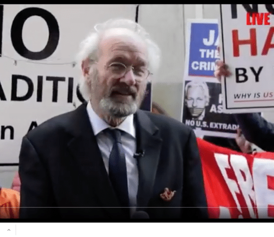 Julian Assange’s dad: The USA are the criminals but they are criminalising those who reveal it to the world
