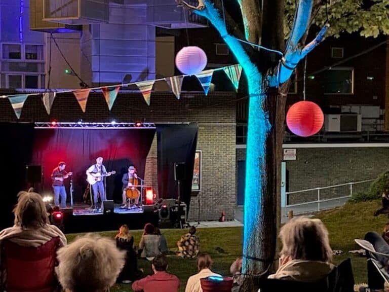 Outside bet pays off as live shows return to Lighthouse