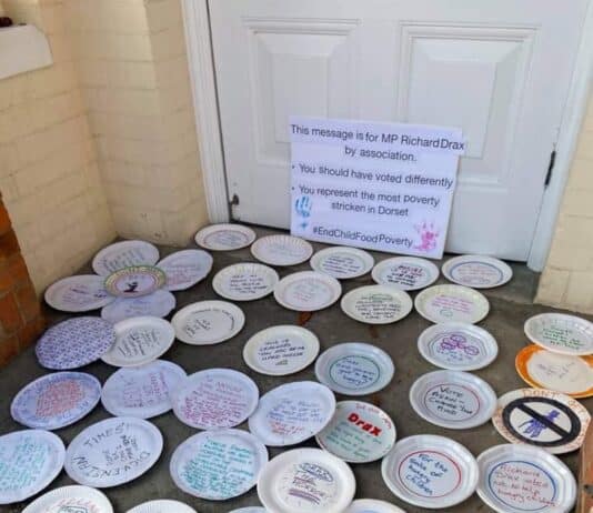 The public of Weymouth make their voice clear over MP’s heartless response to hungry children