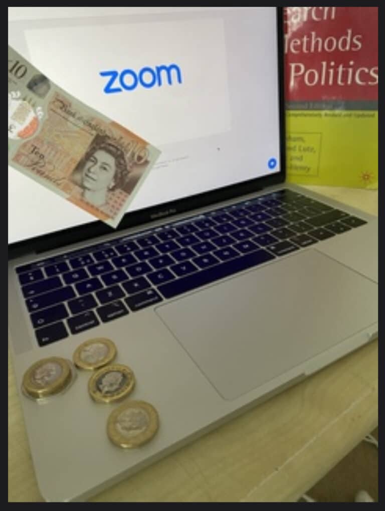 A Nine-Thousand Pound Zoom Call