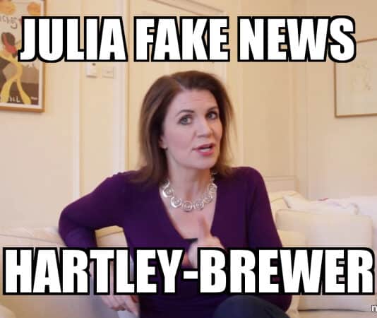 Julia Hartley Brewer repeated Covid-19 fake news