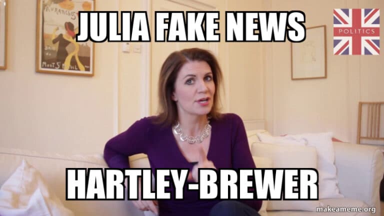 Julia Hartley Brewer repeated Covid-19 fake news
