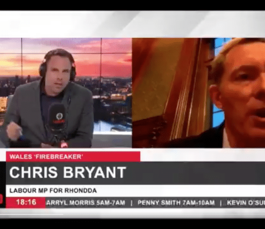 Chris Bryant to Dan Wootton ‘you’re a nutcase…. you’re a complete and utter nutcase and you’re dangerous as well’