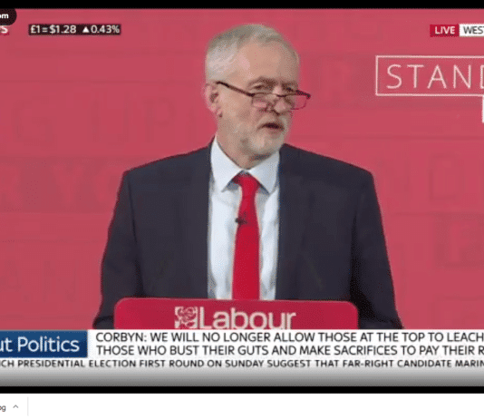 Jeremy Corbyn on Free School Dinners in 2017