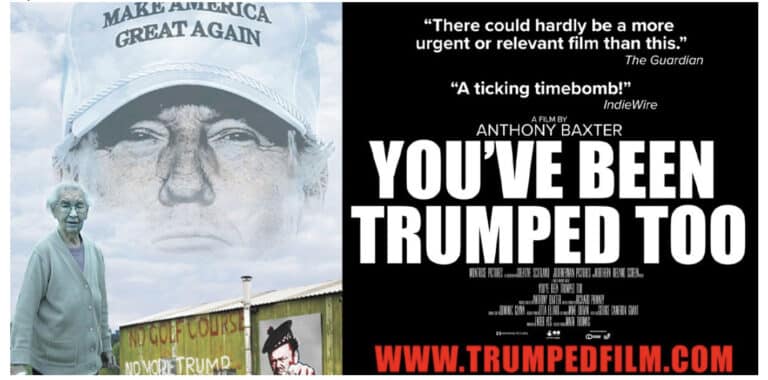 The film Trump tried to ban is finally out. It’s a timely reminder of why he is loathed in Britain