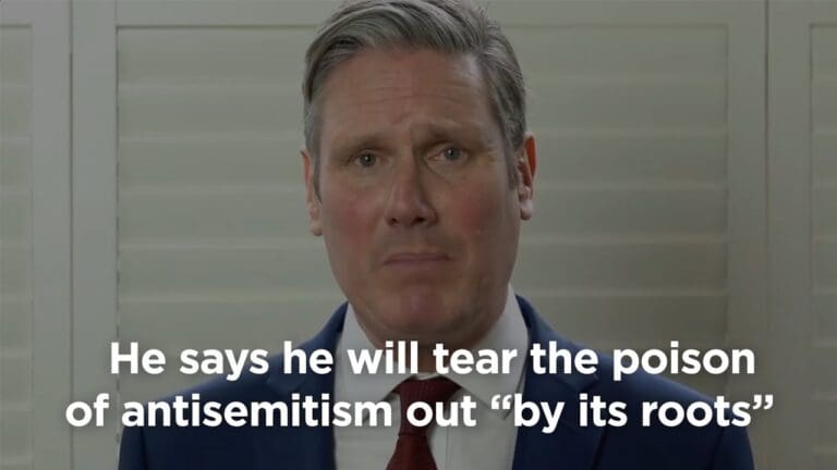 A letter to Keir Starmer identifying Labour MP’s who have been antisemitic