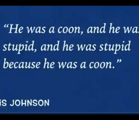 Priti Patel states that Boris Johnson ‘is not a racist at all’. We beg to differ