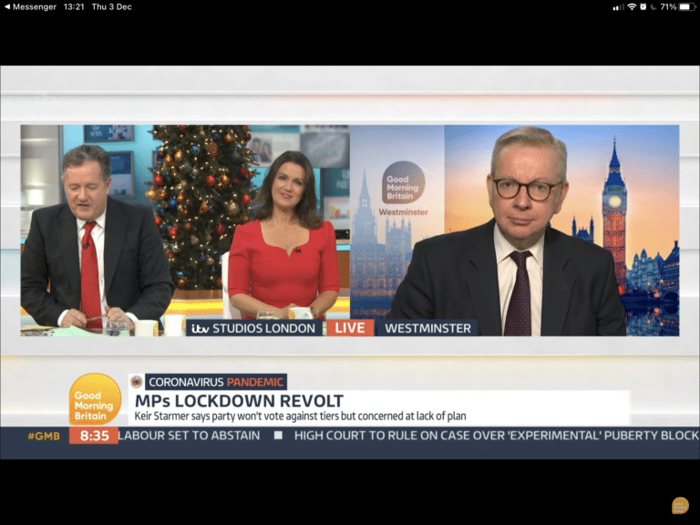 Michael Gove getting everything wrong. Again