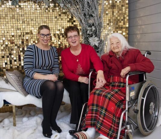 Poole care home creates a winter wonderland for residents and their visitors