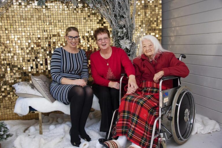 Poole care home creates a winter wonderland for residents and their visitors