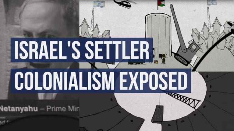 Credit to Channel 4 for showing the reality of the Israeli colonialism of Palestinians
