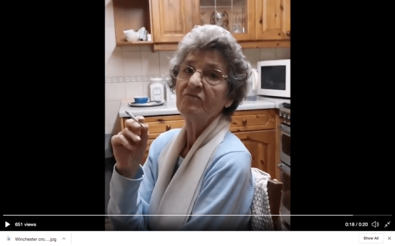 Grandma has a Christmas message for Boris Johnson