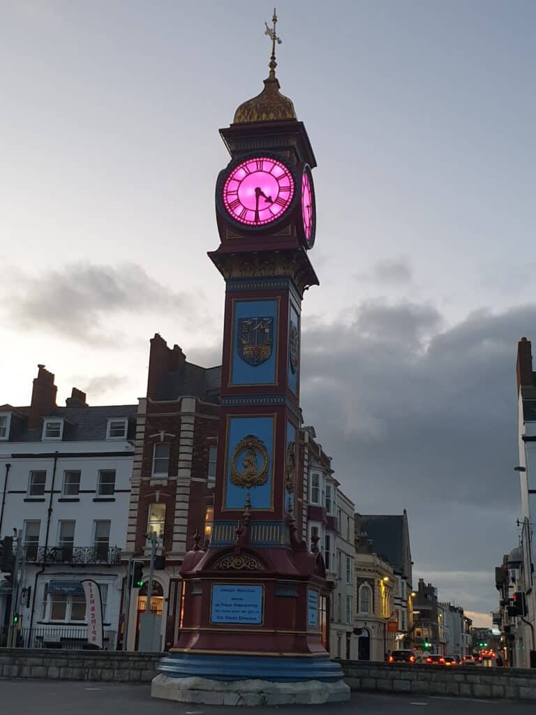 Weymouth’s Jubilee Clock to Light Up for Charity