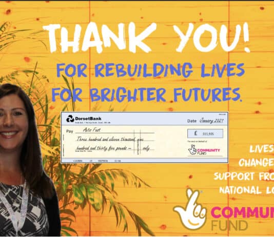 Acts Fast receive National Lottery Community funding to support more families effected by child sexual abuse.